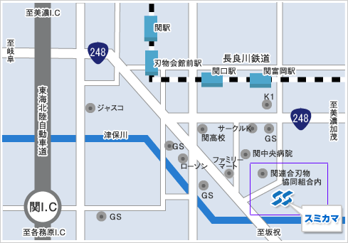 株式会社スミカマ MAP